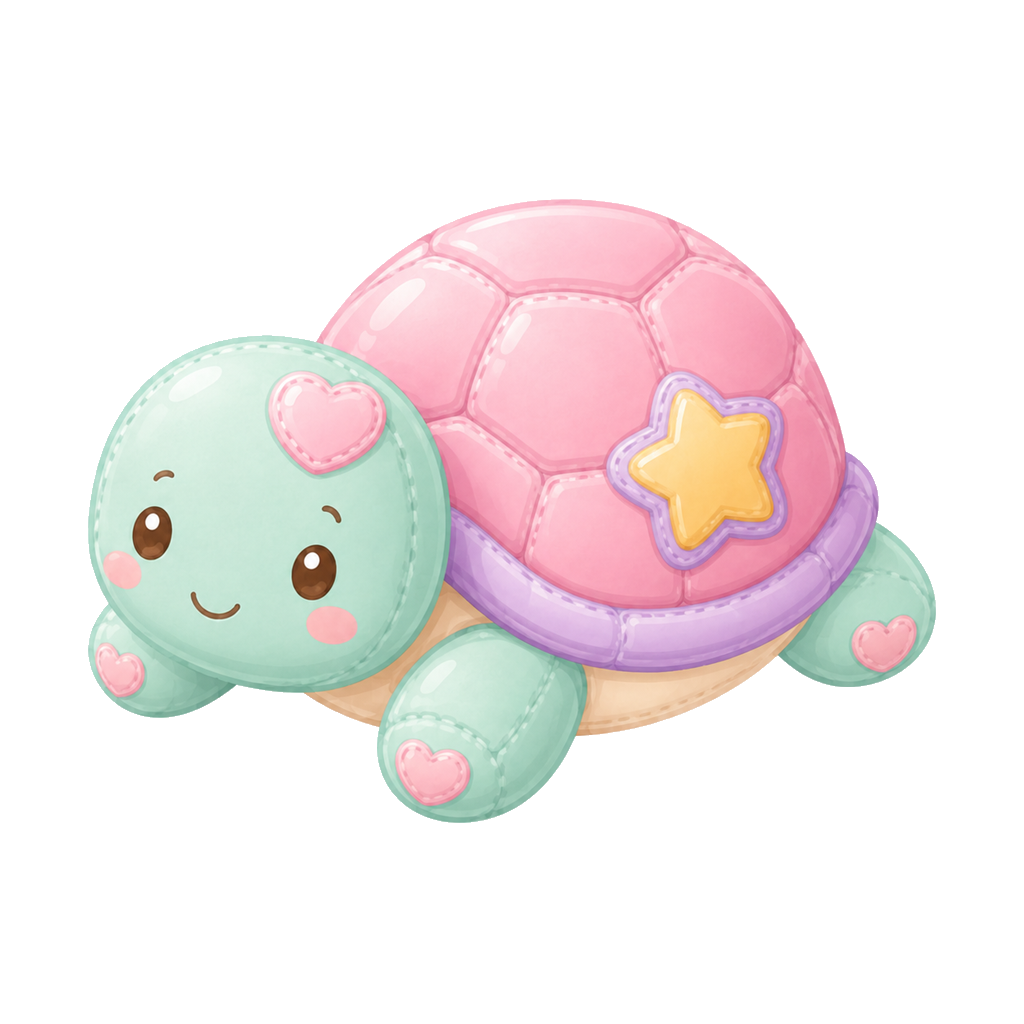 Theo the turtle stuffy